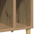vidaXL Skrinka na platne dub artisan 100x38x48 cm kompozitné drevo