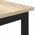 vidaXL lavička Sonoma 80 x 35 x 45 cm Kompozitné drevo