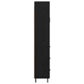 vidaXL Highboard 2 ks Čierny dub 69,5 x 34 x 180 cm Kompozitné drevo