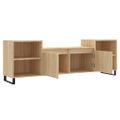 vidaXL TV skrinka dub sonoma 160x35x55 cm spracované drevo