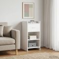 vidaXL Servírovacia skriňa Biela 40 x 36 x 80 cm Kompozitné drevo