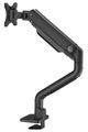 Neomounts DS70S-950BL1/Držák displeje/na stůl/17-49"/svorka+průch./VESA 100X100/nosn.18kg/plyn.píst/1 dis Držák, VESA, stolní, pro zakrivený/plochý monitor, úhloprícka 17"–49", náklon, otácení, rotace, nosnost 18kg, cerný
