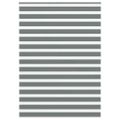 vidaXL Zebra roleta tmavošedá 160x200 cm šírka látky 155,9cm polyester