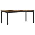 vidaXL Jedálenské stoly 180 x 90 x 75 cm Kompozitné drevo Obdĺžnikový