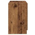 vidaXL Kúpeľňová skriňa Staré drevo 78 x 37 x 59 cm Kompozitné drevo