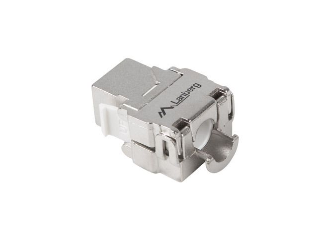 Modul keystone bez nástrojov rj45->lsa CAT.6A ftp 180 ° lanberg