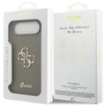 Guess Silicone Big 4G Script puzdro pre iPhone Air hnedá