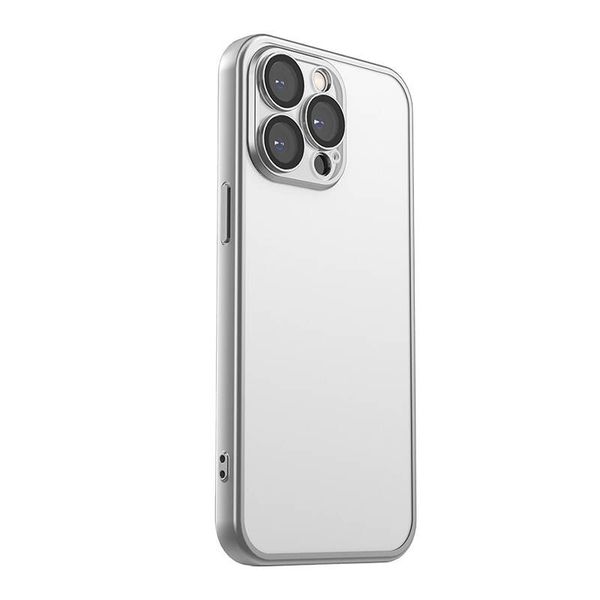 Puzdro na telefón Baseus Magnetic Crystal Clear pre iPhone 11 Pro Max (priehľadné) s ochranným krytom displeja z tvrdeného skla a čistiacou súpravou