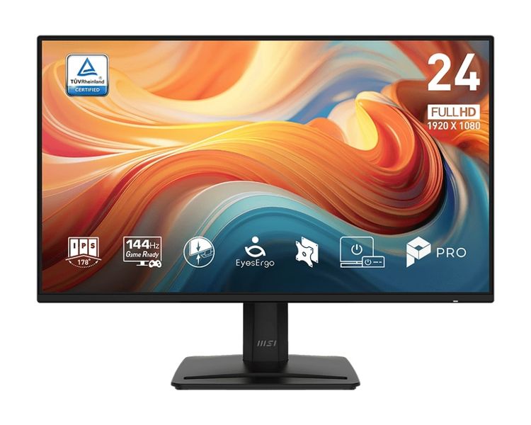 MSI Pro/MP242 E14A/23,8''/IPS/FHD/144Hz/1ms/Čierna/3R