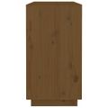 vidaXL Komoda medovo-hnedá 100x40x75 cm masívne borovicové drevo