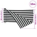 vidaXL Tieniaca sieť antracitovo-biela 1,8x10 m HDPE 150 g/m²