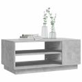vidaXL Konferenčný stolík betónovosivý 102x55x43 cm drevotrieska