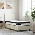 vidaXL Taštičkový pružinový matrac stredne tvrdý plus 80x190 cm