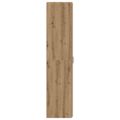vidaXL Highboard Remeselný dub 30 x 42,5 x 185 cm