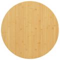vidaXL Stolová doska Ø80x2,5 cm bambus