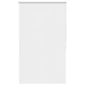 vidaXL Zatemňovacia roleta 124,4x175 cm, šírka látky 120 cm, biela