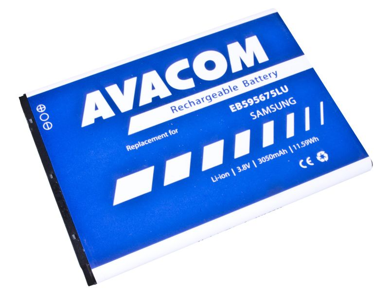 Batéria AVACOM GSSA-N7100-S3050A do mobilu Samsung Galaxy Note 2, Li-Ion 3,8 V 3050mAh