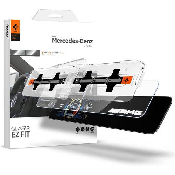 Spigen tvrdené sklo "EZ FIT" SADA MERCEDES E-CLASS 2020 / 2021