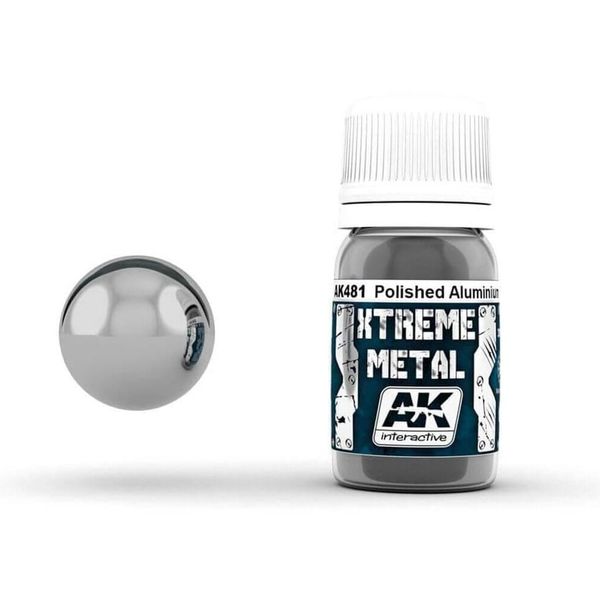 AK Interactive: Xtreme Metal - Polished Aluminium