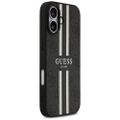Puzdro Guess 4G Printed Stripes MagSafe pre iPhone 17 čierne