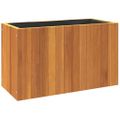 vidaXL Záhradný kvetináč 59x27,5x35 cm masívna akácia