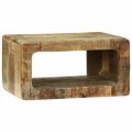 vidaXL Zostava TV skriniek 3 ks Hnedá 100 x 30 x 32 cm Mangový masív