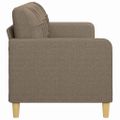 vidaXL 3-miestna pohovka sivohnedá 210 cm látka