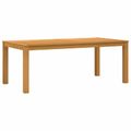 vidaXL Jedálenský stôl 200 x 100 x 75 cm Masívne dubové drevo Prírodná