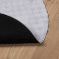 vidaXL Kusové koberce Okrúhly SIROLO Sivá Ø 200 CM Polyester
