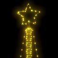 vidaXL LED vianočný stromček 483 LED teplá biela 240 cm