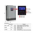 Hybridný menič napätia MPS-5500H, 5,5kW/48V, regulátor MPPT