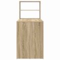 vidaXL Stôl Sonoma dub Kompozitné drevo 113 x 54 x 120 cm