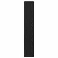 vidaXL Police na knihy 100 x 33 x 156,5 cm Kompozitné drevo Čierny dub
