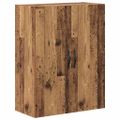 vidaXL Highboard 2 ks Staré drevo 69,5 x 34 x 180 cm Kompozitné drevo