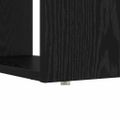vidaXL Stôl Čierny dub Kompozitné drevo 113 x 54 x 120 cm