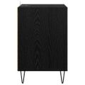 vidaXL TV skrinka 100 x 35 x 55 cm Čierny dub Kompozitné drevo