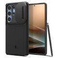 Puzdro Spigen Optik Armor pre Samsung Galaxy S25 Ultra Čierna