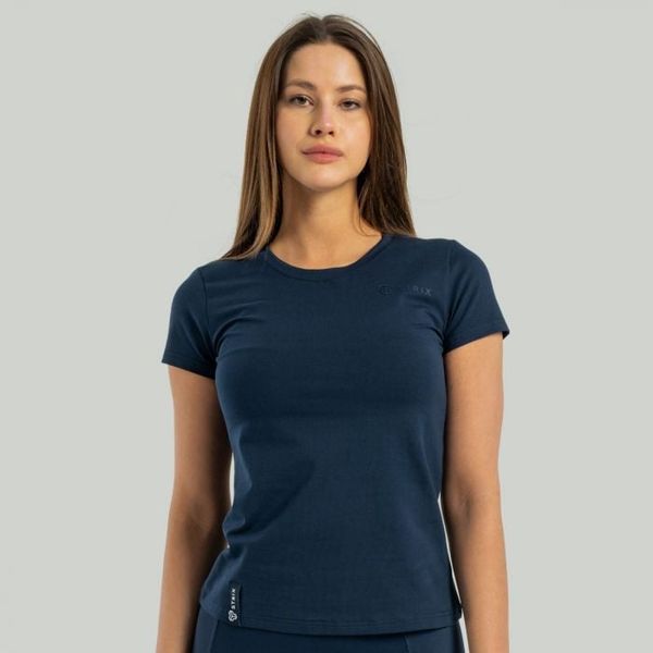 Dámske tričko Essential Midnight Blue - STRIX, veľkosť M, veľkosť oblečenia M