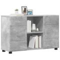 vidaXL Servírovacia skriňa FLORIN 88,5 x 30,5 x 55,5 cm Betónová šedá