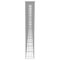 vidaXL Gabiónová stena s krytmi pozinkovaná oceľ 600x30x200 cm