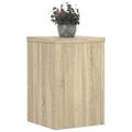 vidaXL Stojany na rastliny 2 ks dub sonoma 25x25x35cm kompozitné drevo
