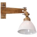 vidaXL Nástenné lampa 25 W biela E27