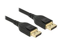 DisplayPort kábel - DisplayPort samec do DisplayPort samec - DisplayPort 1.4 - 5 m - podpora 8K - čierna