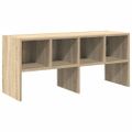 vidaXL Regál na topánky stohovateľné dub sonoma 89,5x30x40 cm
