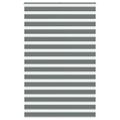vidaXL Zebra roleta tmavošedá 145x200 cm šírka látky 140,9cm polyester