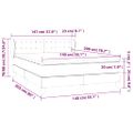 vidaXL Boxspring posteľ s matracom čierna 140x200 cm umelá koža