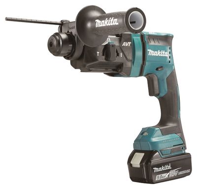 Makita Aku kombinované kladivo Li-ion LXT 18V/5,0Ah, Makpac