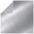 vidaXL Bazénová plachta strieborná 450x220 cm PE