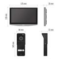 Sada domáceho videotelefonu GoSmart EMOS IP-750A /H4020/ s Wi-Fi