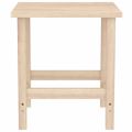 vidaXL Záhradná stolička Adirondack so stolíkom jedľový masív